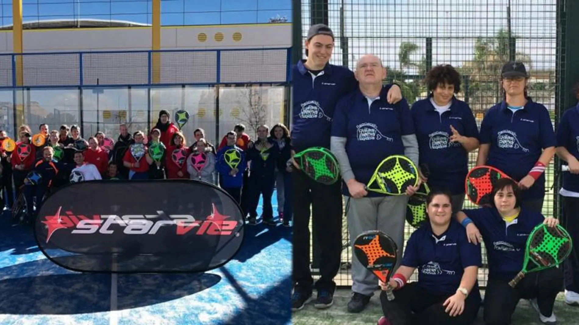 Pádel y slidaridad con StarVie