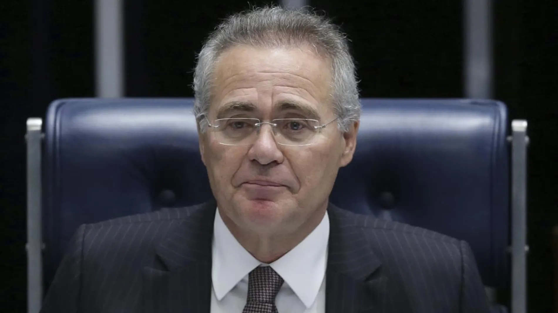 El presidente del Senado de Brasil, Renan Calheiros, durante una sesión el día 1 de diciembre de 2016