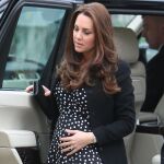Kate Middleton, la Duquesa de Cambridge, durante su anterior embarazo.