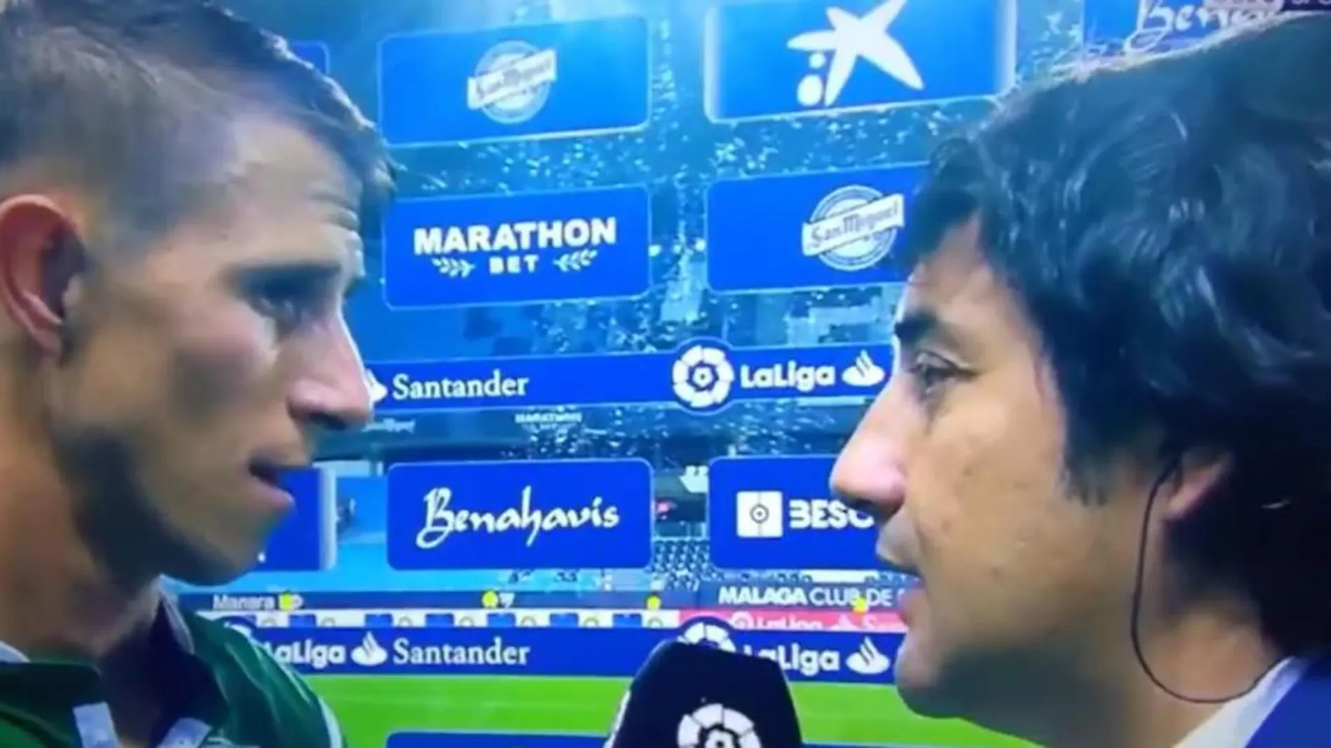 La insólita entrevista a un futbolista protagonizada por un reportero de LaLiga