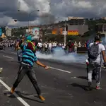  Choques entre la policía y manifestantes tras la marcha