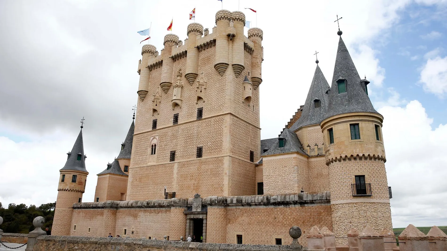 El Alcázar de Segovia, donde se presentó la nueva campaña de turismo para verano
