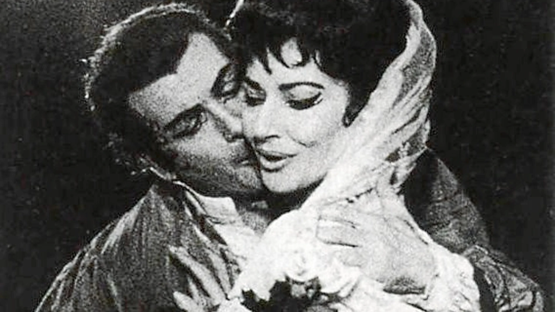 El tenor italiano Franco Corelli junto a María Callas