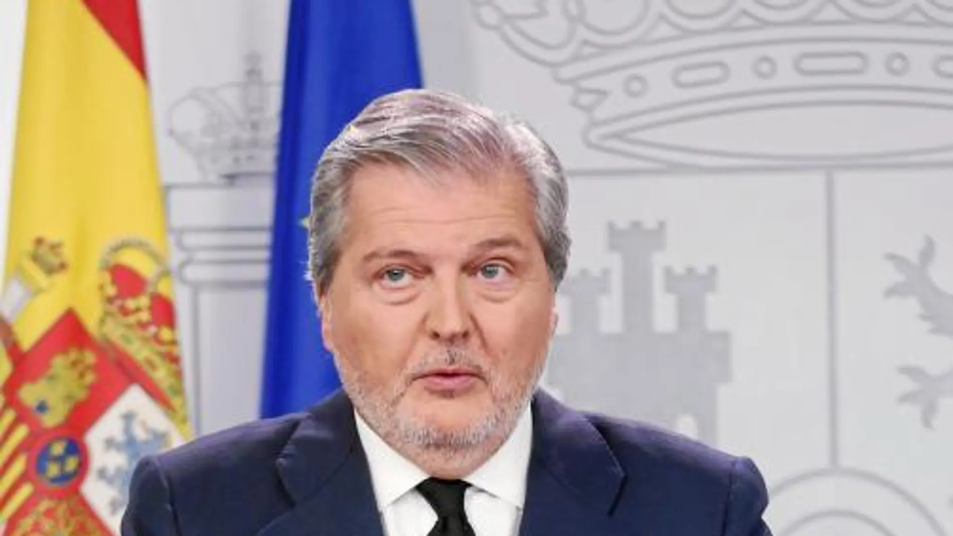 El portavoz del Gobierno, Íñigo Méndez de Vigo, ayer
