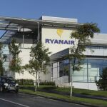 Sede de Ryanair en el aeropuerto de Dublín, Irlanda, el 28 de septiembre del 2017