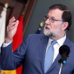 El presidente del Gobierno, Mariano Rajoy, durante su intervención en Las Palmas de Gran Canaria / Efe