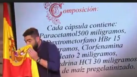 Dani Mateo, durante el sketch