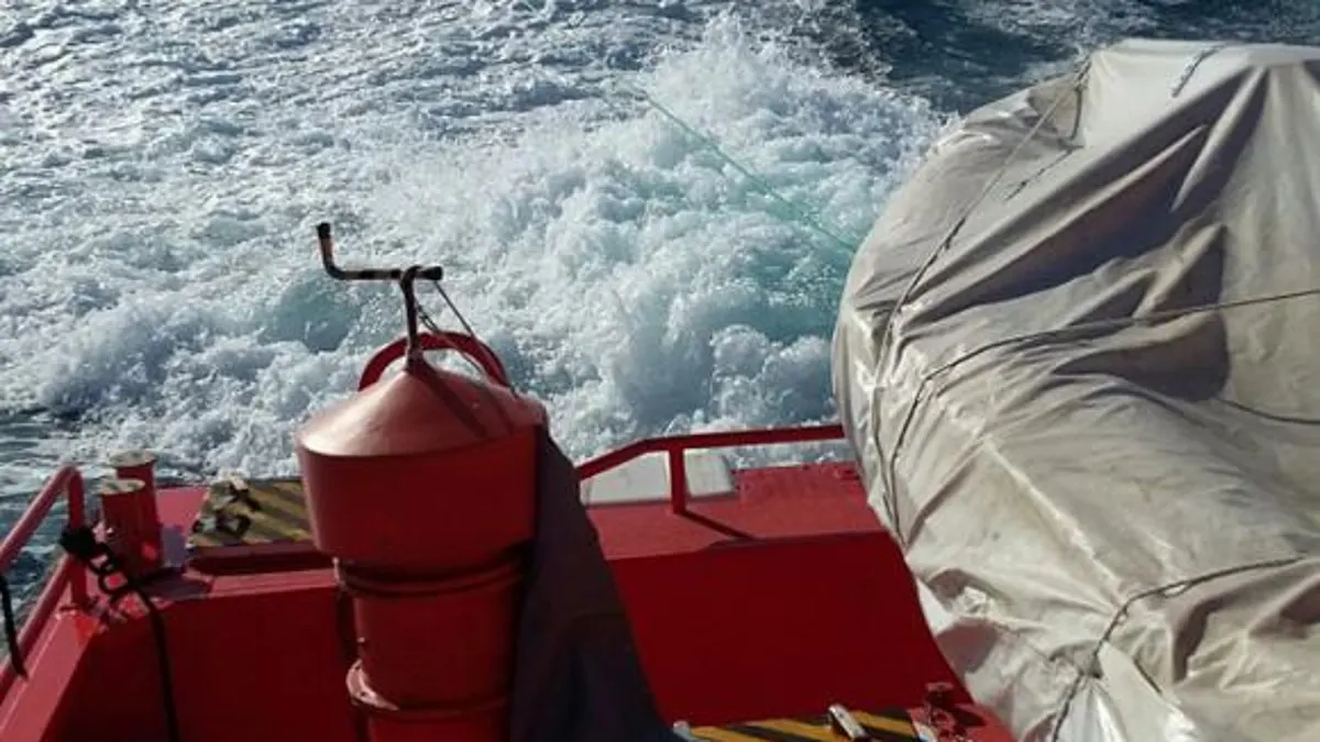 Un navegante español, rescatado por la Guardia Costera italiana tras días a la deriva