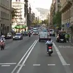  Una falsa alarma corta la Via Laietana de Barcelona