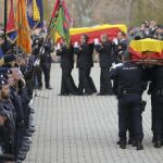 Funeral de Estado por los policías fallecidos en el atentado talibán perpetrado en la embajada española en Kabul (Afganistán).
