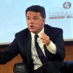 El primer ministro italiano, Matteo Renzi, durante una entrevista el pasado 11 de julio