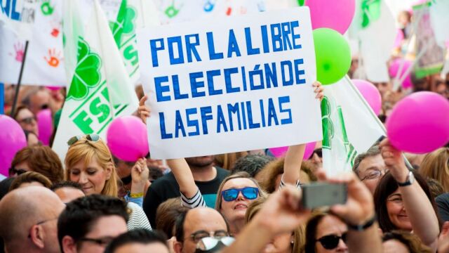 El TSJ ha impedido por decreto la supresión de aulas por parte de la Generalitat (KIKE TABERNER)