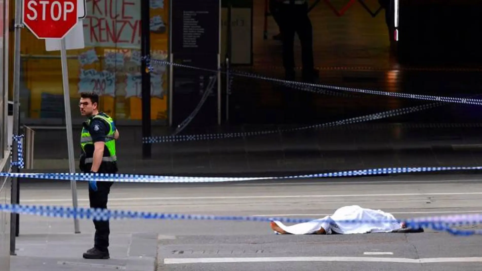 Atentado de Melbourne el pasado 9 de noviembre en el que falleció un viandante apuñalado /Foto: Reuters