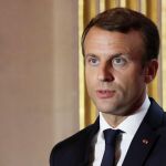 El presidente, Emmanuel Macron