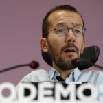 El secretario de Organización de Podemos, Pablo Echenique,