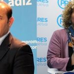 Pilar Marín y Juan José Ortiz serán las apuestas del PP para recuperar las Alcaldías de Huelva y Cádiz respectivamente