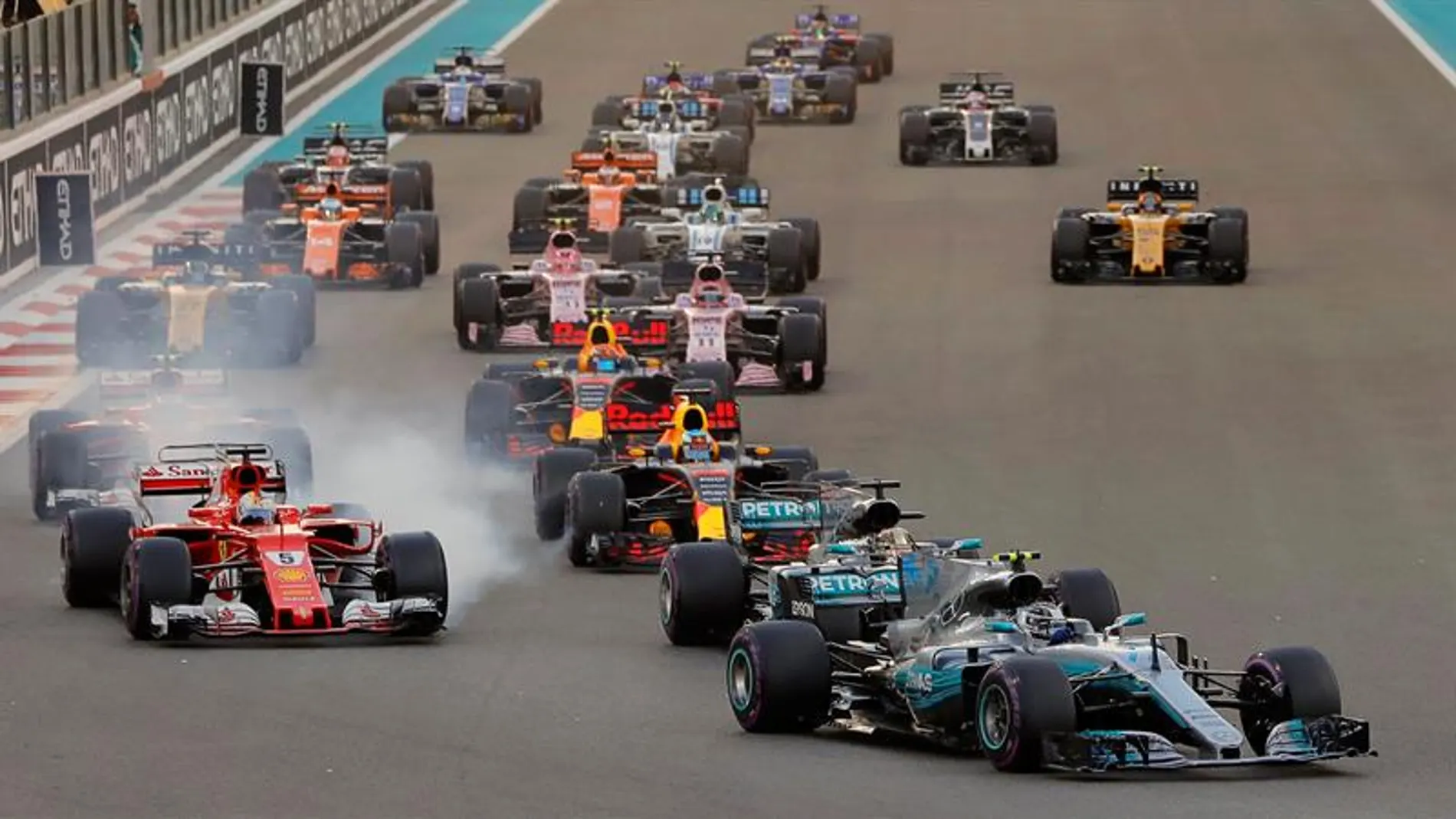 Los pilotos de Mercedes dominaron durante todo el fin de semana