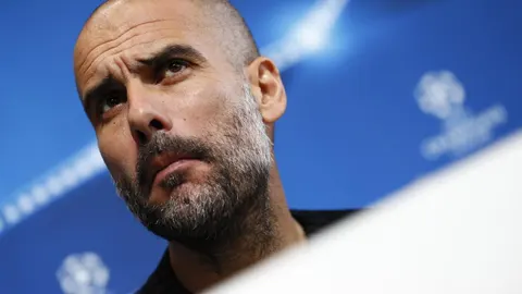 Pep Guardiola, entrenador del Manchester City