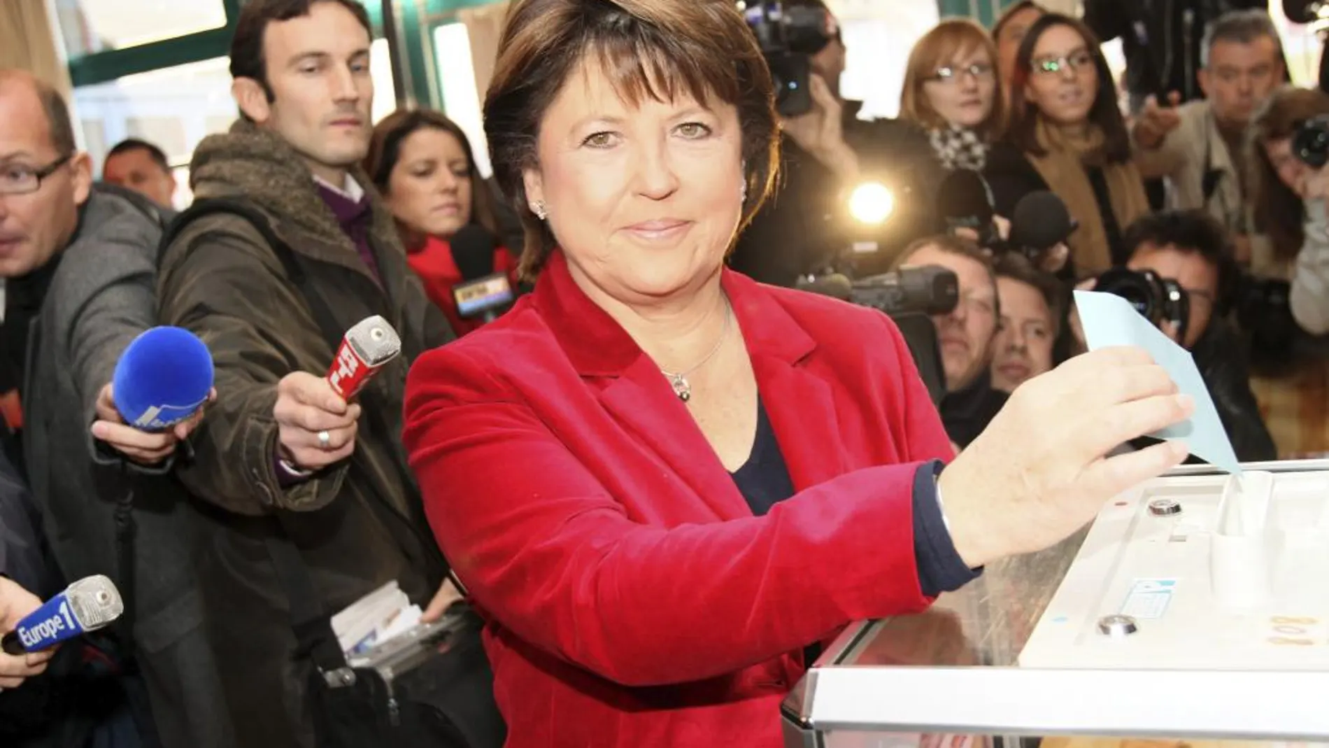 Martine Aubry, en una imagen de archivo