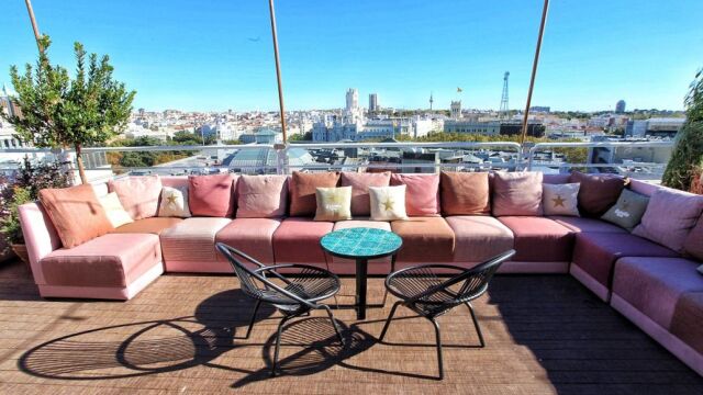 La terraza del NH Collection Suecia
