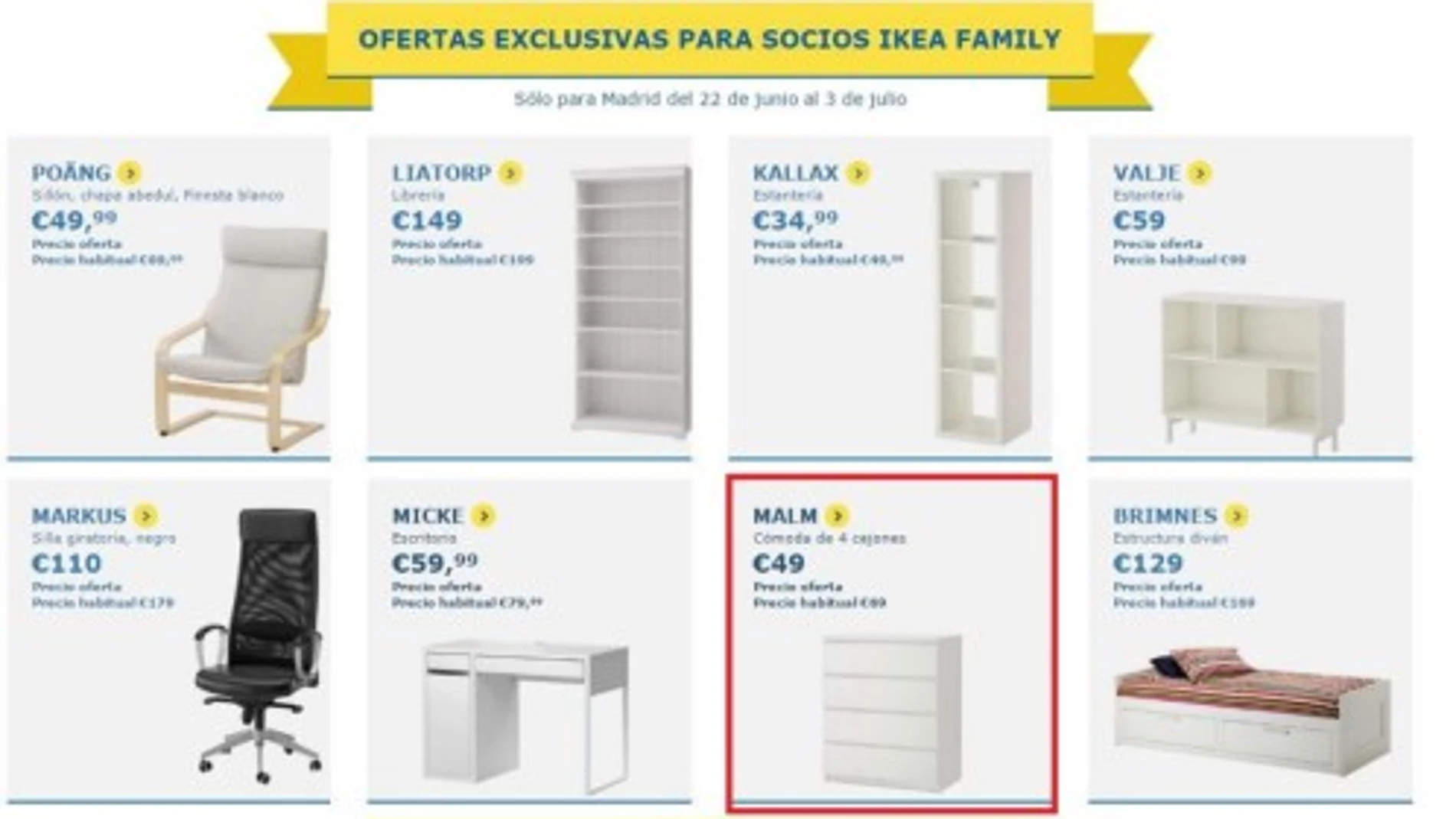 Ikea pagará 48 millones a los padres de tres niños aplastados por sus cómodas en EE UU