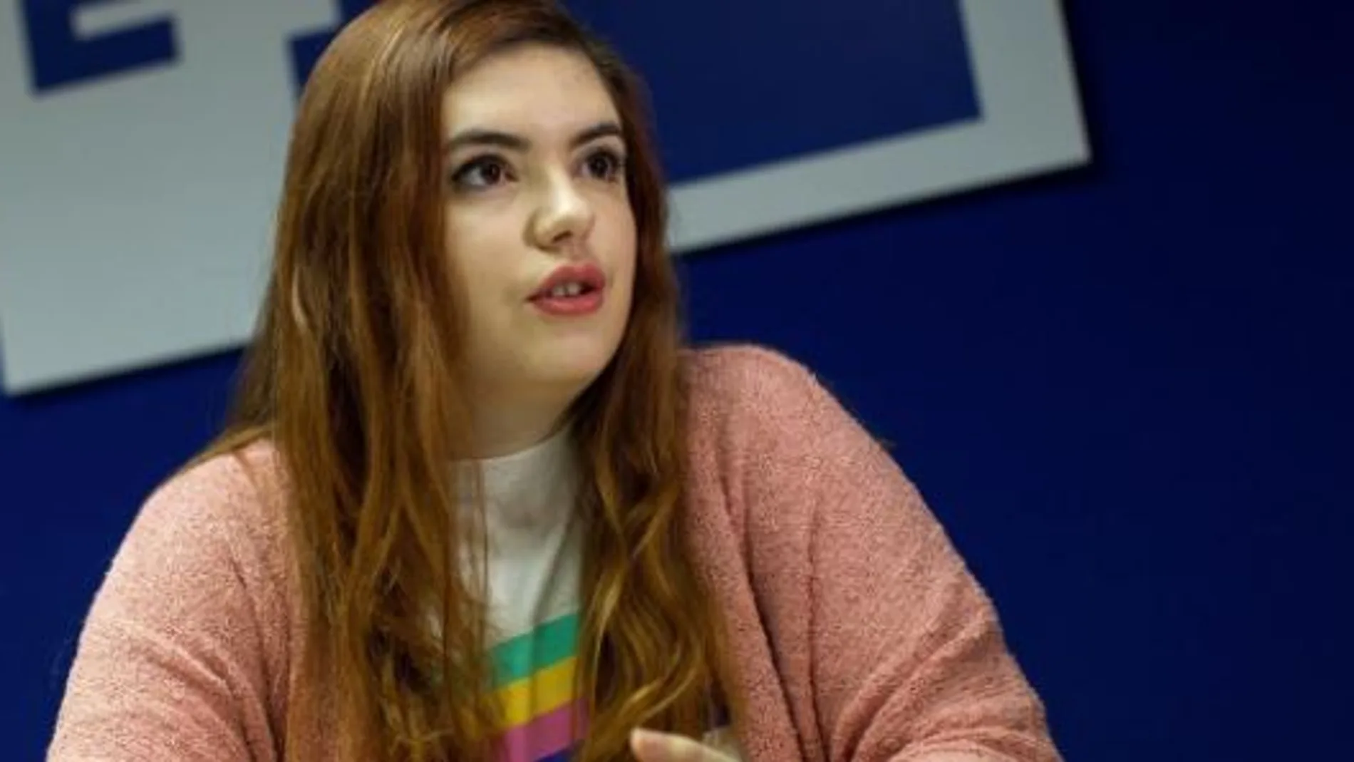 La booktuber Andrea Izquierdo Fernández