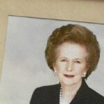 El libro de condolencias de Thatcher, ayer, en la embajada británica en Berlín