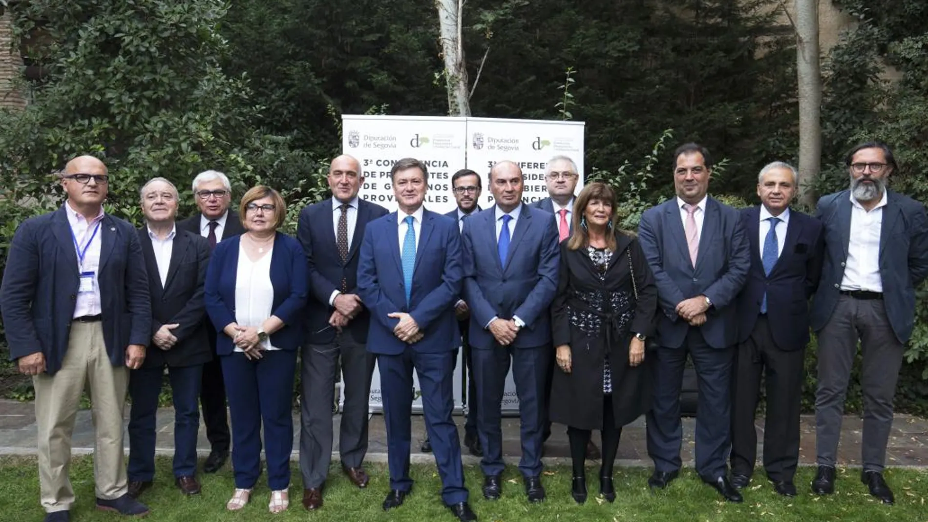 Segovia celebra la III Conferencia de Presidentes de Gobiernos Provinciales, inaugurada por el responsable de la institución provincial segoviana, Franscisco Vázquez; y en la que también ha participado Jesús Julio Carnero, entre otros