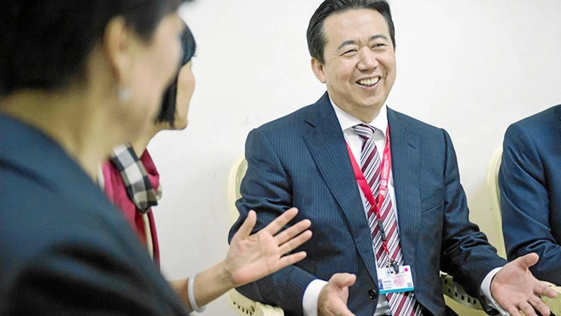 El chino Meng Hongwei, el hasta ahora presidente de Interpol, en una imagen de archivo / Ap