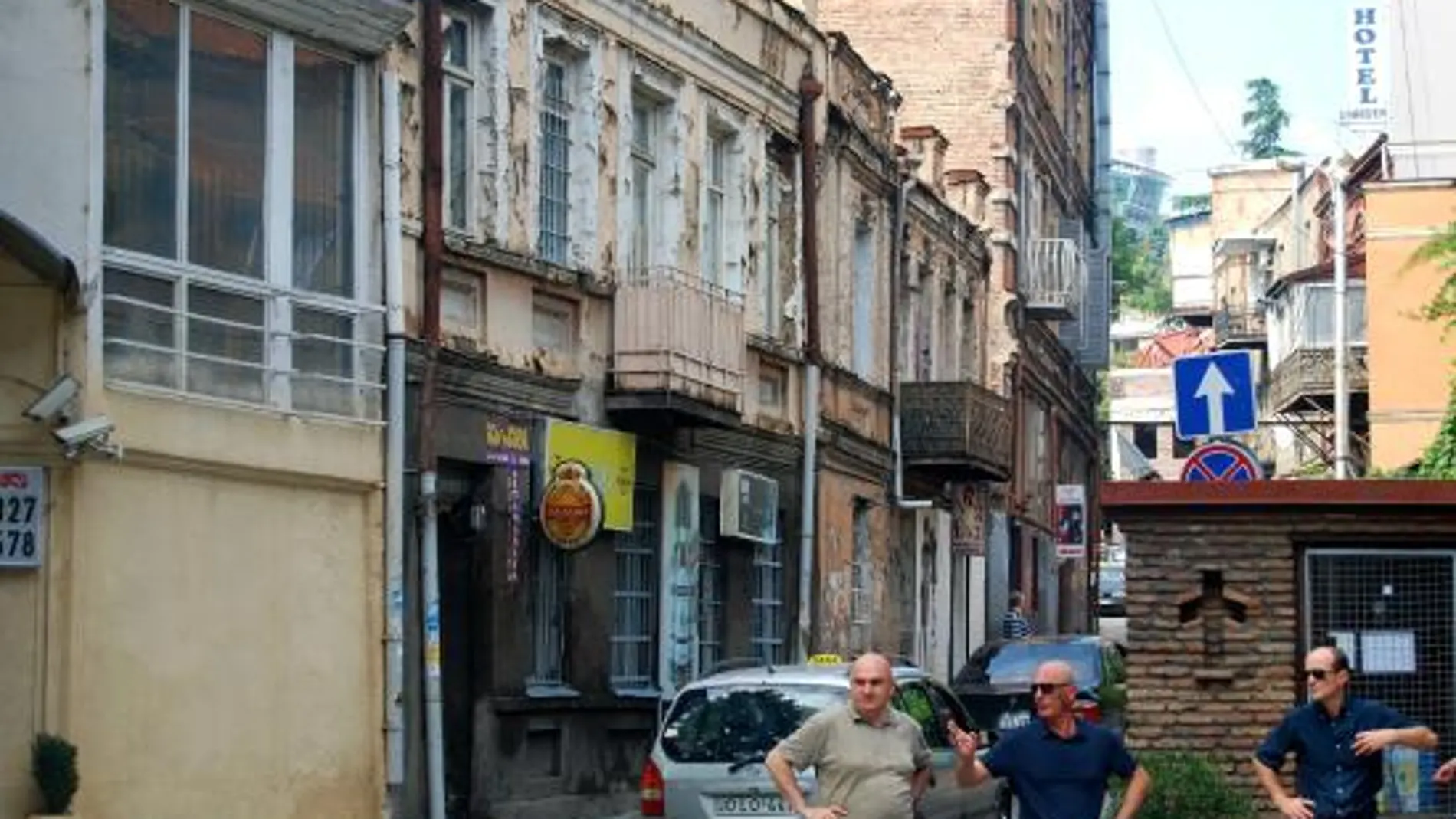 Calle de la ciudad de Tiflis