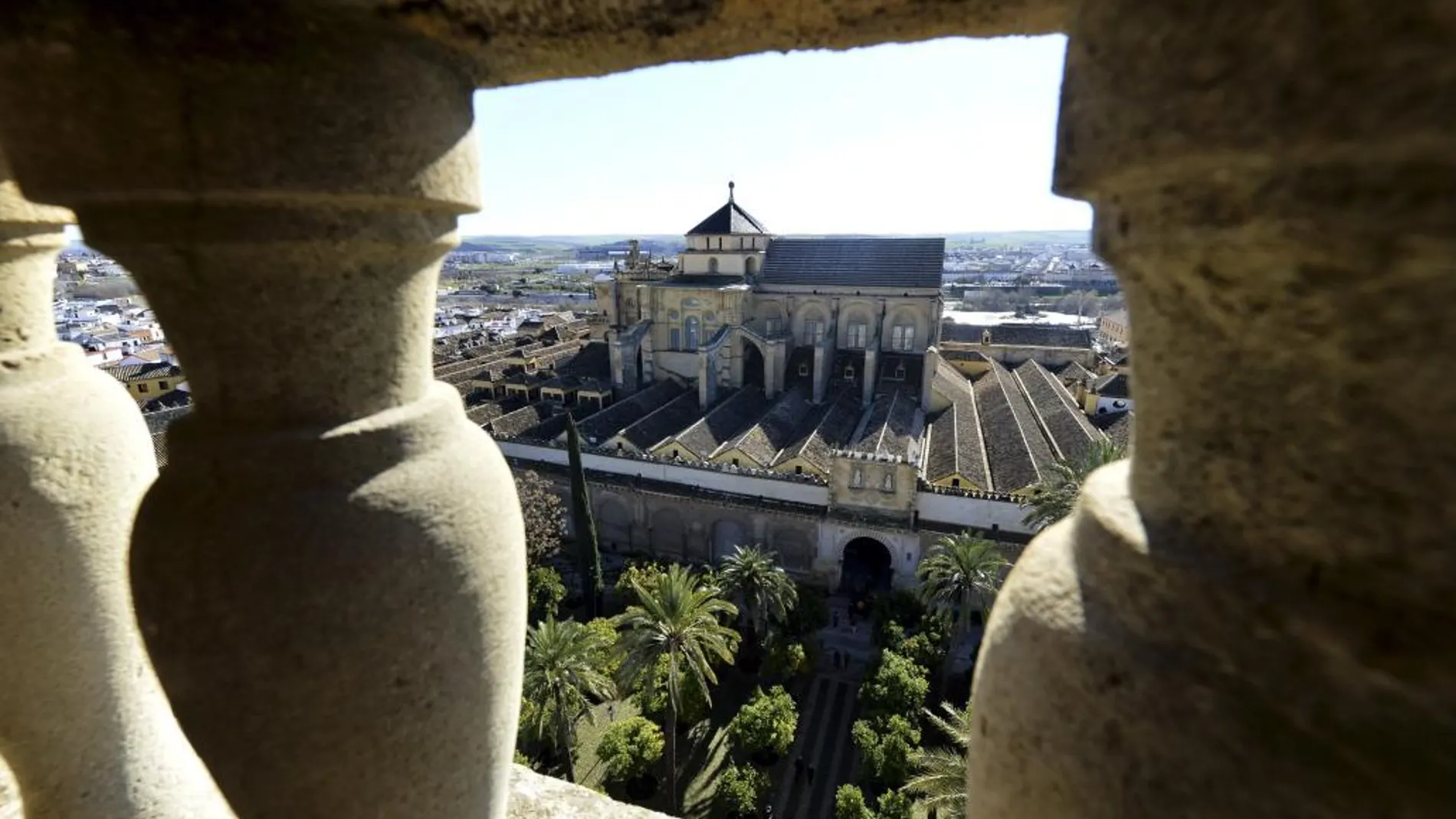 Vista de la actual Mezquita-Catedral de Córdoba