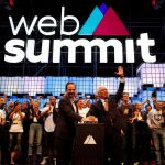 El alcalde de Lisboa, Fernando Medina, y el primer ministro portugués, Antonio Costa, inauguran la Web Summit