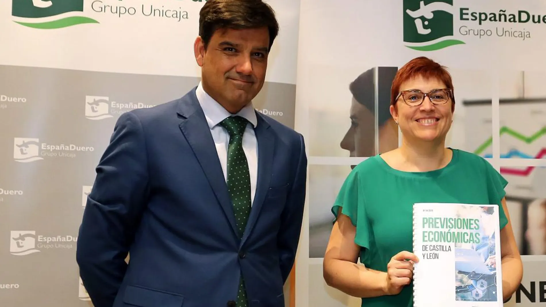 Manuel Rubio y Felisa Becerra presentan las «Previsiones económicas»