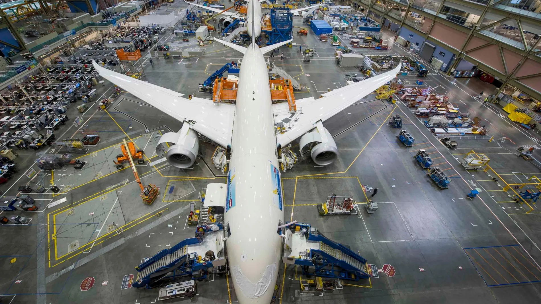 Fábrica de Charleston donde se fabrica el modelo 787 Dreamliner / Foto: Reuters