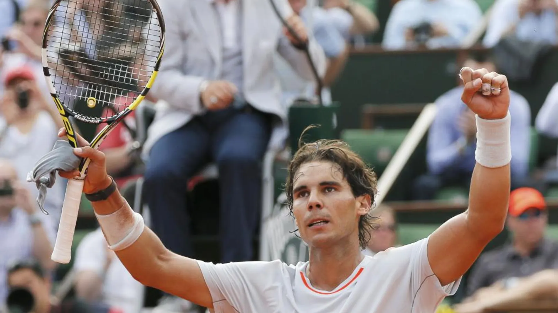 Nadal, tras su victoria de hoy en París