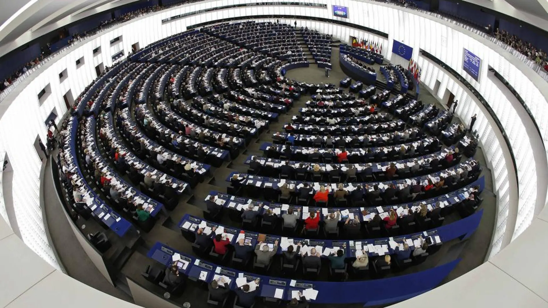 Vista general del Parlamento Europeo