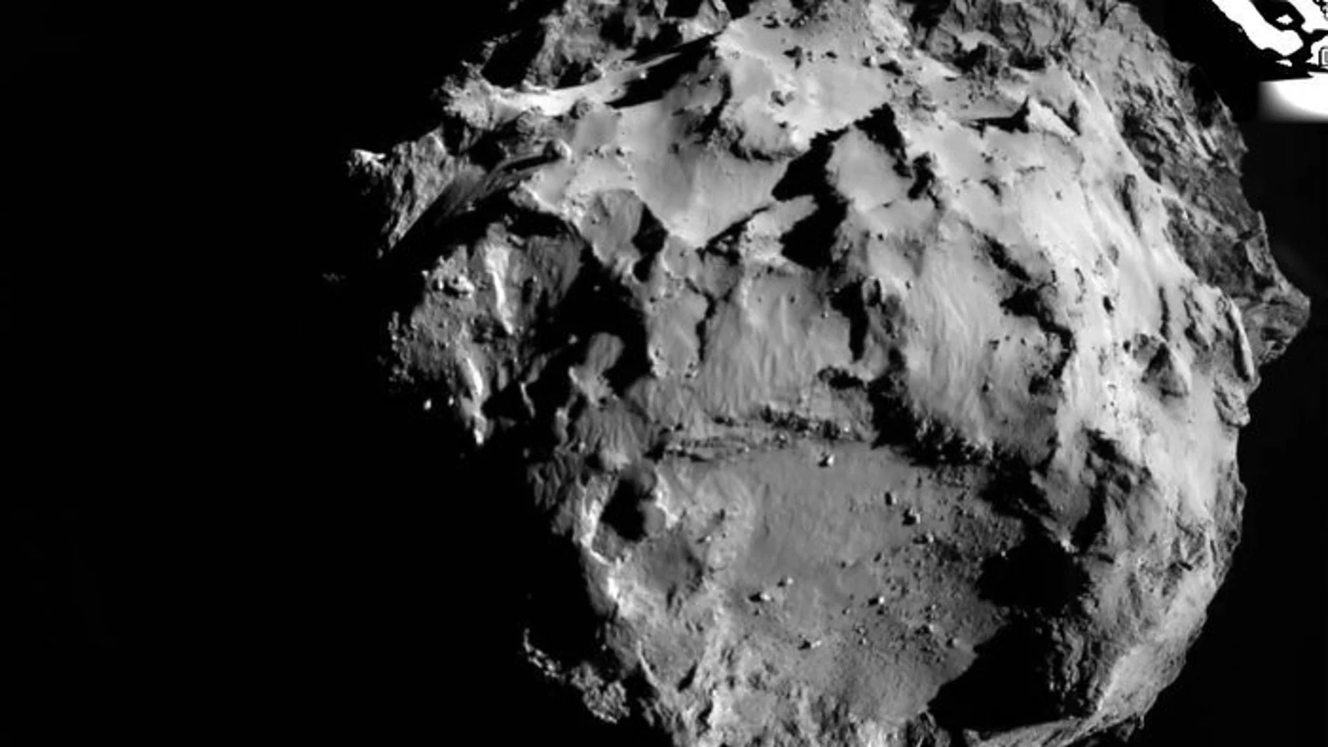 Imagen del cometa tomada por Rosetta