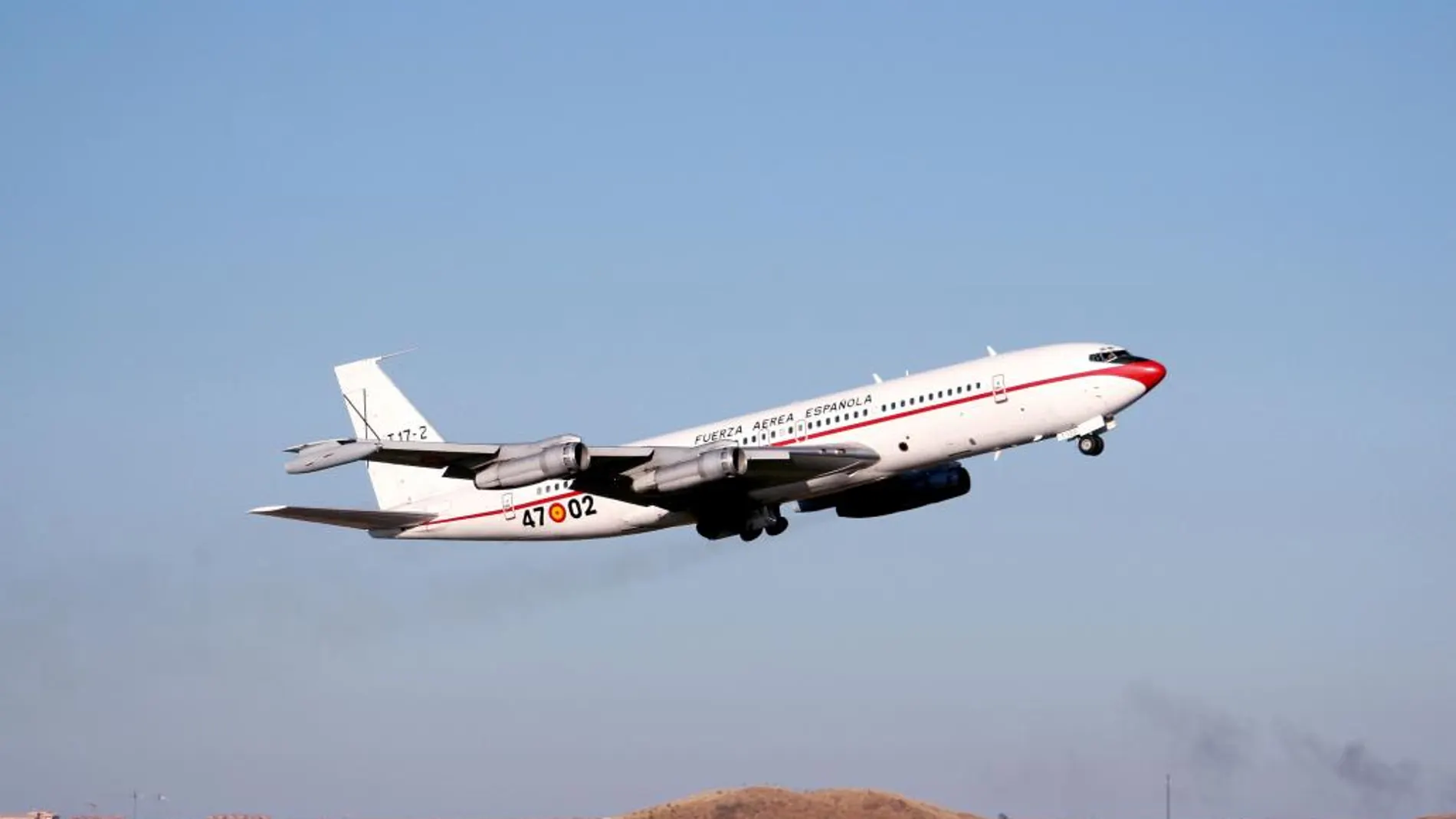 El Ejército del Aire despide a su último Boeing 707
