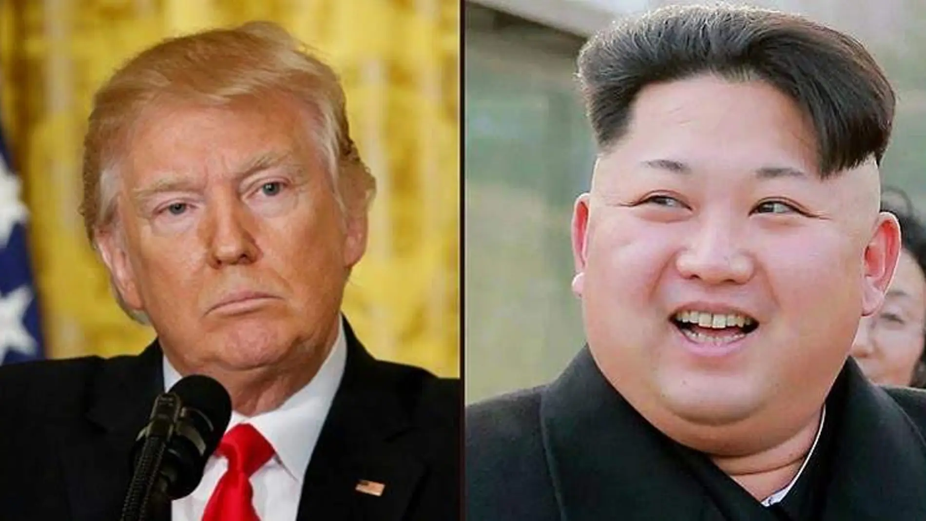 Donald Trump y Kim Jong-un, líderes de EEUU y Corea del Norte