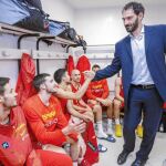 Jorge Garbajosa: «Los jugadores se han ido de subidón»