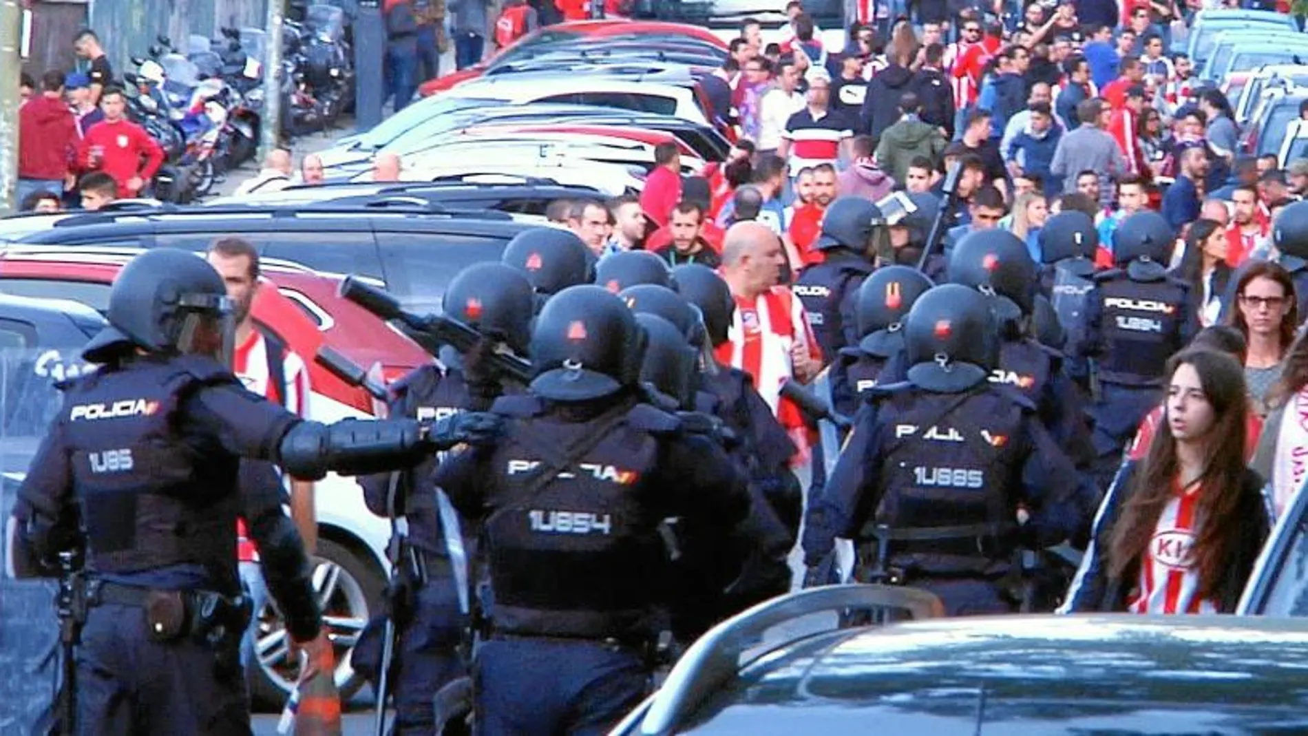 Imagen captada por las cámaras del programa el 10 de mayo, durante el evento de la Champions League