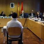 El profesor del Colegio Vallmont de Villanueva del Pardillo (Madrid) Carlos R.I en la Audiencia Provincial de Madrid