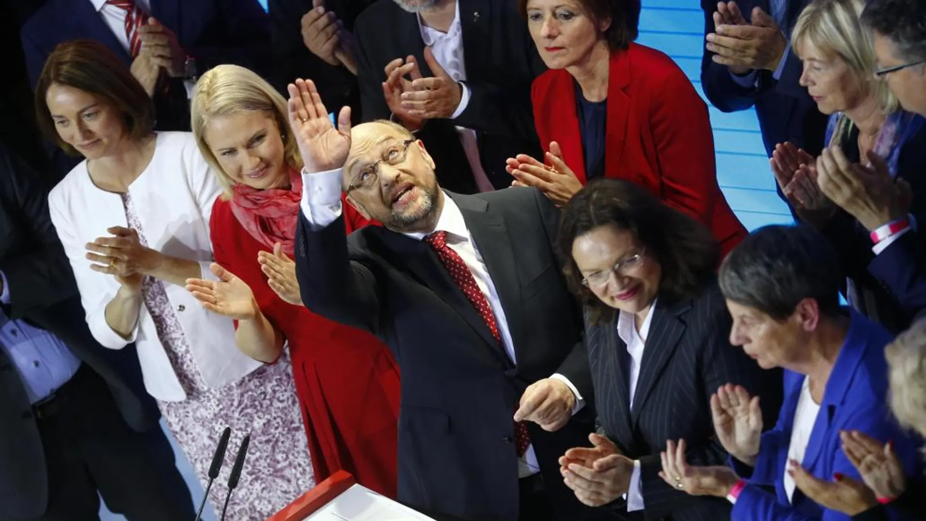 Martin Schulz, líder del SPD