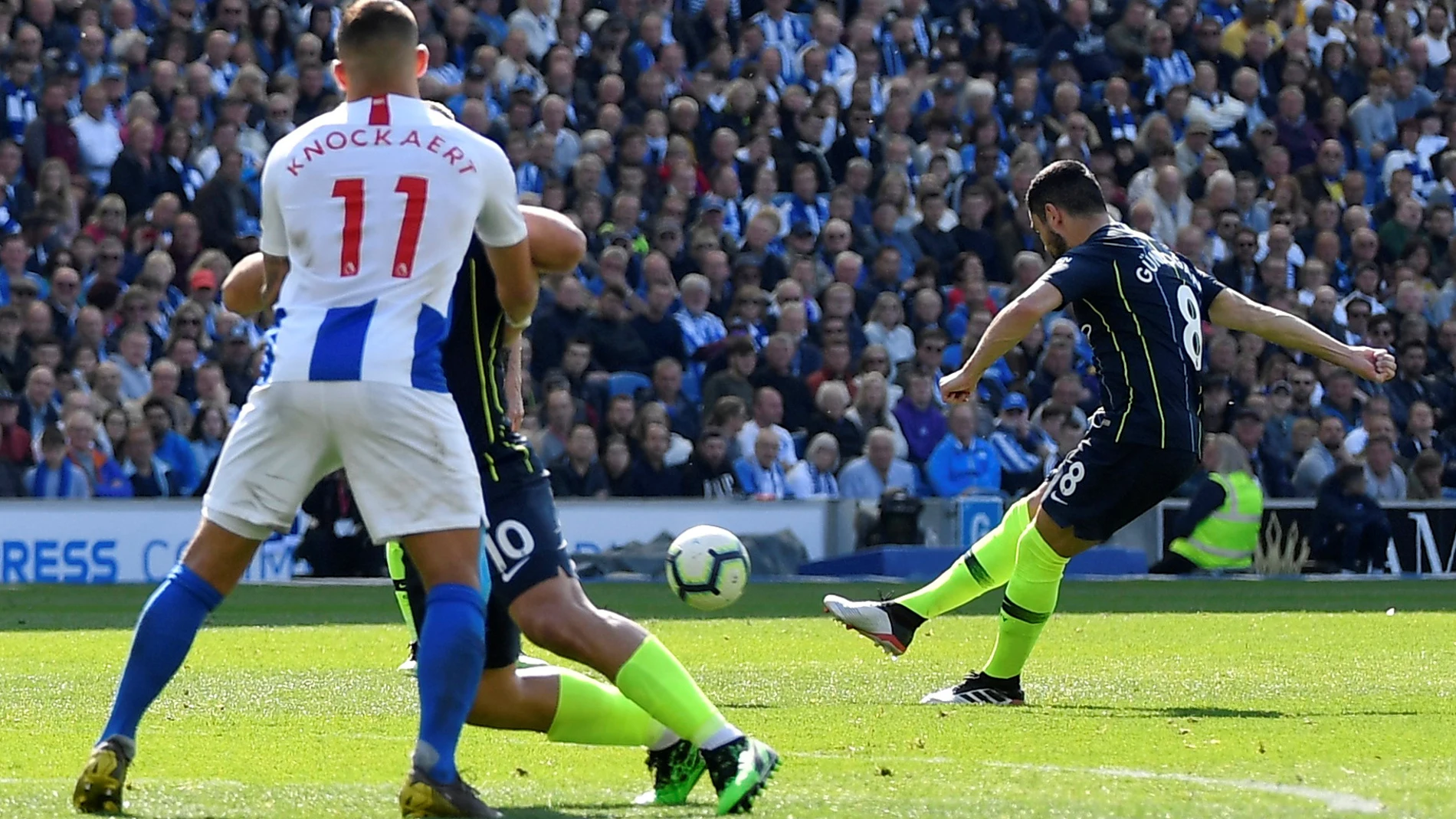 Guardiola y el City, campeones de la Premier