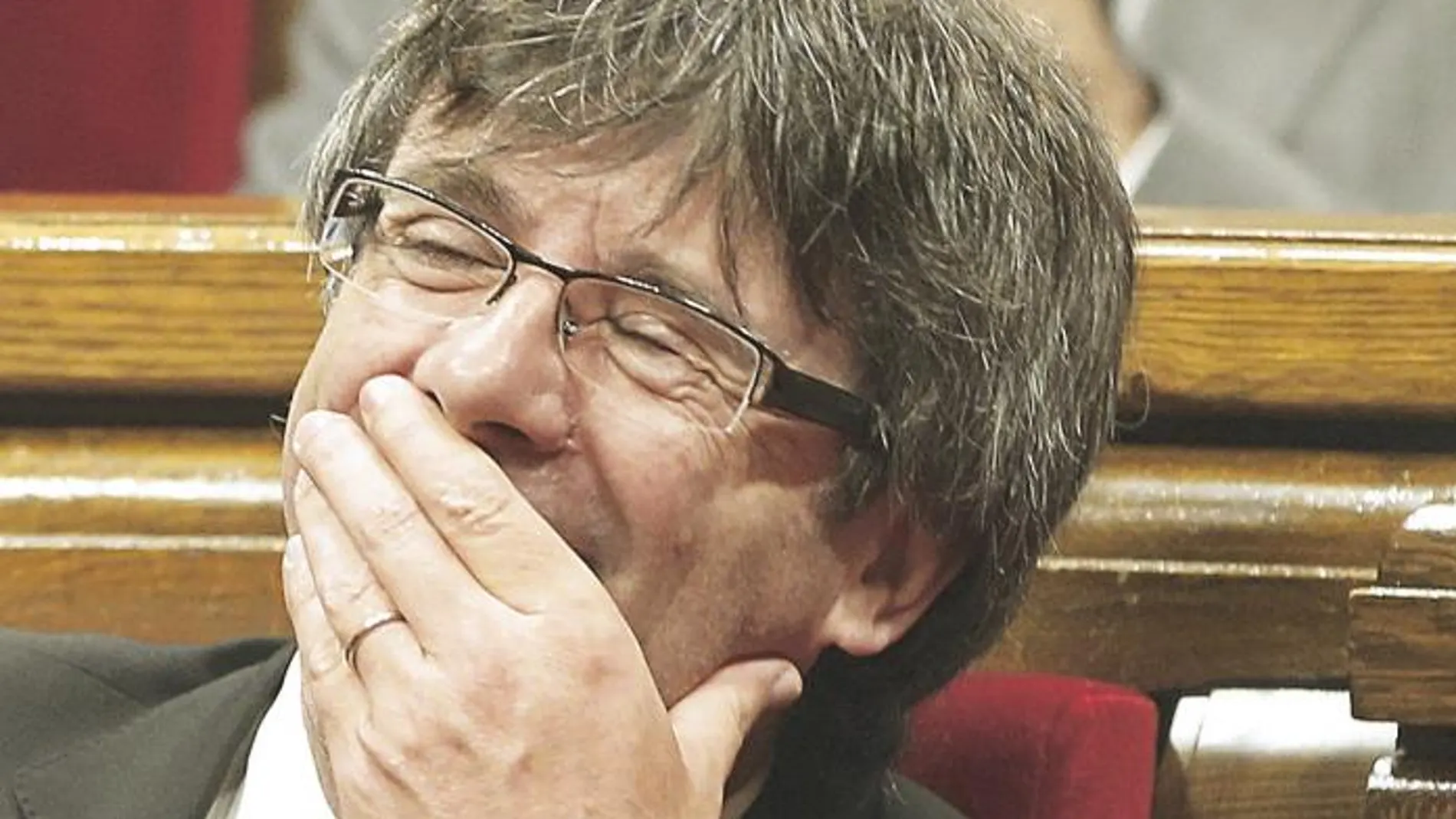 El presidente de la Generalitat, Carles Puigdemont, anunció el pasado miércoles que el lunes declararía la independencia de Cataluña