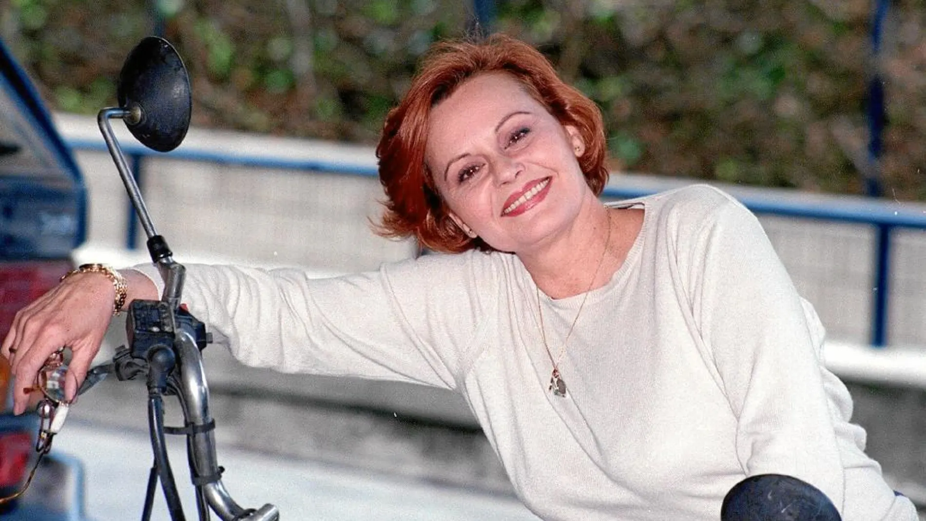 Rocío Dúrcal, en una imagen de finales de los años noventa