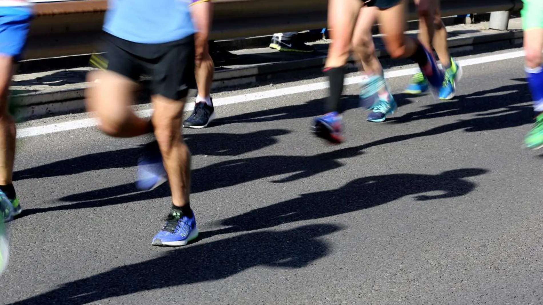 Imagen de archivo de una maratón.