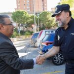 Juan Ignacio Zoido con Germán Rodríguez Castiñéira