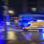 Ambulancia en Viena el pasado miércoles