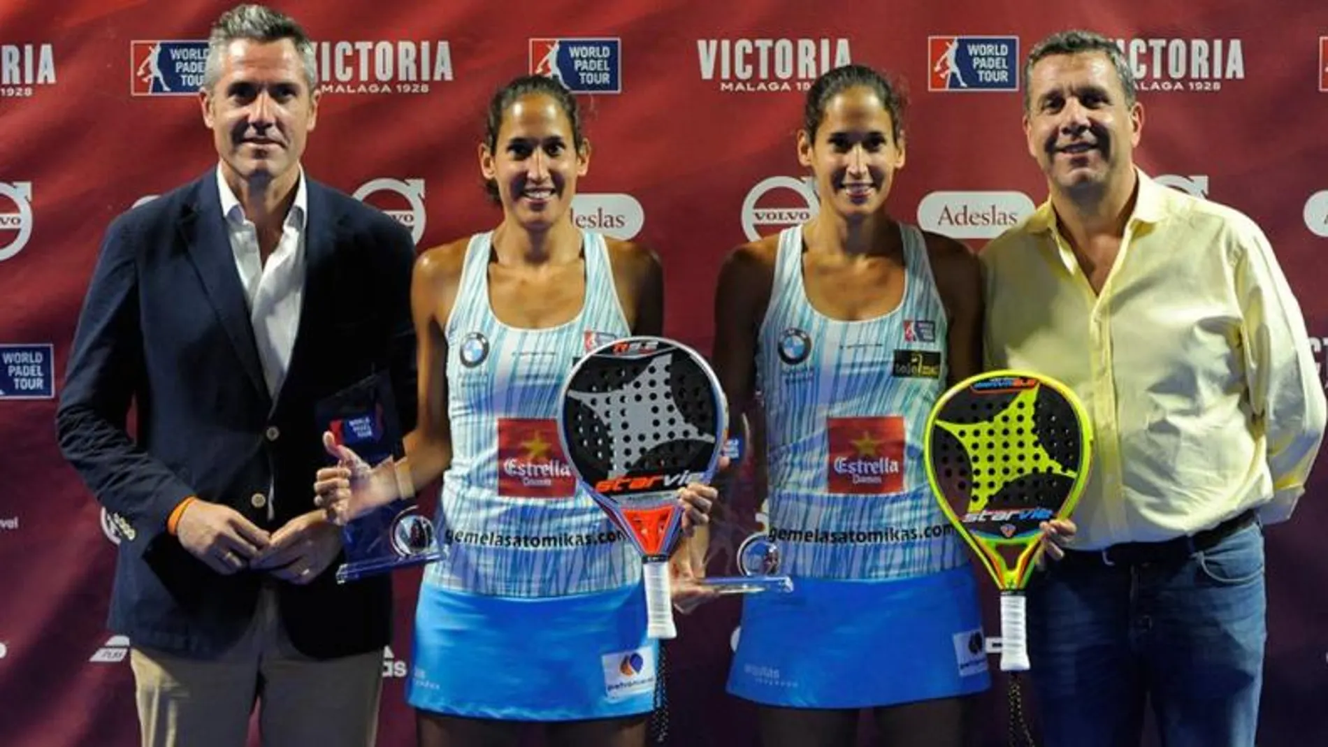 Mapi y Majo título y trofeo Mijas Open 2017